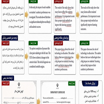 متن فارسی شما را به انگلیسی ترجمه کنم.