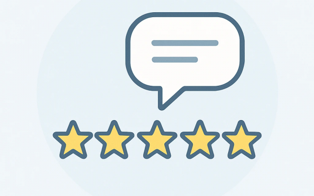 ثبت نظر واقعی و Five-Star برای اپلیکیشن‌، سایت یا پیج شما ⭐⭐⭐⭐⭐