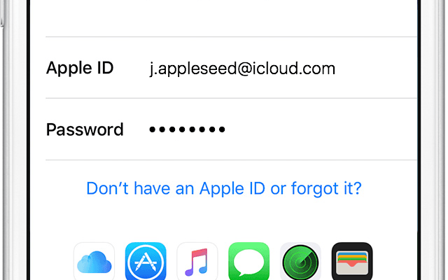 اپل آیدی معتبر با مشخصات شما همراه با سوال های امنیتی براتون ایجاد کنم