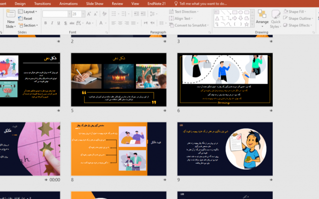 پاورپوینت با موضوعات دلخواهتون به صورت ویژه براتون طراحی کنم.