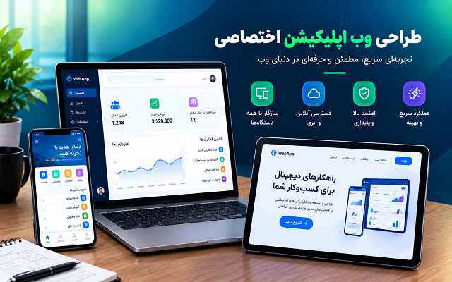 طراحی و توسعه اپلیکیشن اندروید و وباپلیکیشن اختصاصی