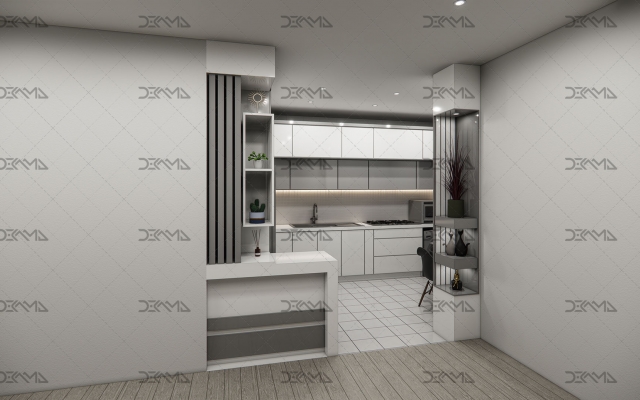 کابینت آشپزخانه شما را به شکلی جذاب،مدرن،کاربردی و مطابق با سلیقه شما طراحی کنم.