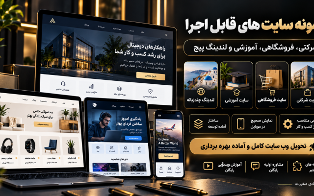طراحی و راه اندازی سایت وردپرسی شرکتی، فروشگاهی و اختصاصی انجام بدم