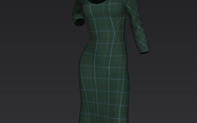 لباس رو در نرم افزار  مارولوس دیزاینر به صورت سه بعدی طراحی کنم .