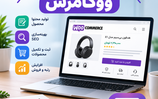 تکمیل و سئو محصولات فروشگاه اینترنتی ووکامرس