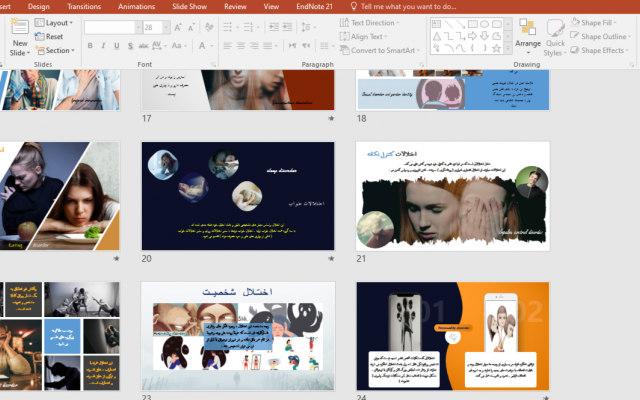 پاورپوینت با موضوعات دلخواهتون به صورت ویژه براتون طراحی کنم.