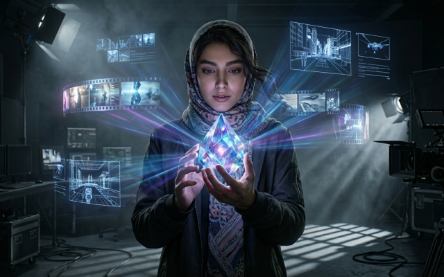 با هوش مصنوعی ویدئوهای تبلیغاتی در سبک داستانی، نریتیو و CGI بسازم.