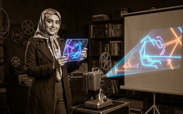 با هوش مصنوعی ویدئوهای تبلیغاتی در سبک داستانی، نریتیو و CGI بسازم.