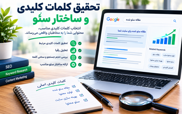 برای سایت شما مقاله سئو شده تولید کنم