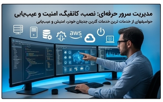 سرور لینوکس یا ویندوز شما را نصب، پیکربندی، بهینهسازی و رفع اشکال کنم.