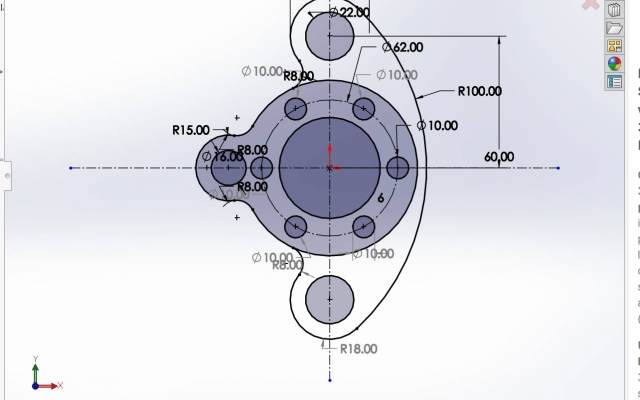 با نرم افزار solidworks مدل سازی های سه بعدی'طراحی مجموعه های مکانیکی انجام دهم.
