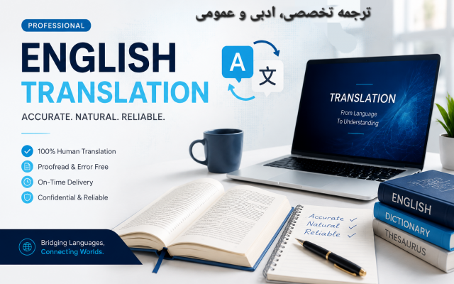متون انگلیسی و فارسی حقوقی، ادبی و عمومی را با رعایت اصطلاحات ترجمه کنم
