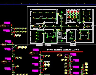 نقشه کشی نقشه های برق (الکتریکال)  با نرم افزار  AutoCAD  رو انجام بدم