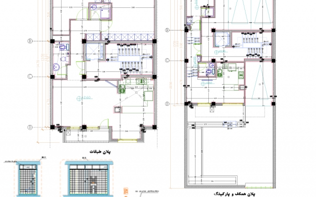 کلیه نقشه های ساختمانی(معماری،سازه و ...)شما را طبق ضوابط نظام مهندسی طراحی کنم.
