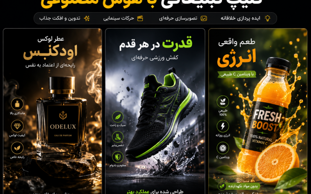 ساخت کلیپ تبلیغاتی با هوش مصنوعی برای معرفی محصول و کسبوکار