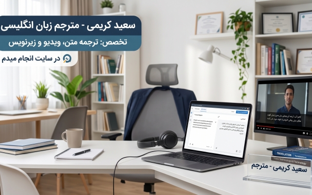 ترجمه روون و دقیقه به جای ترجمههای ماشینی و کلمهبهکلمه انجام بدم