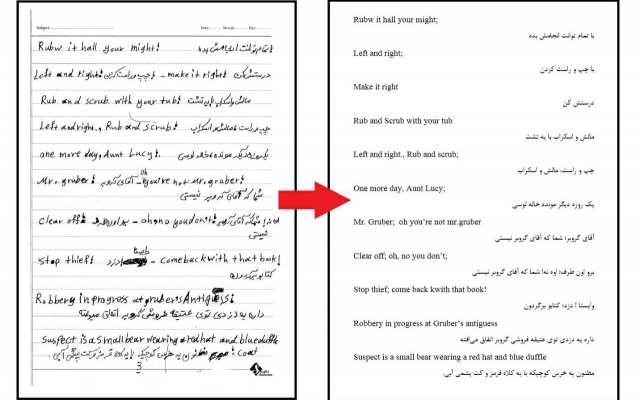 تحقیقات و پروژه های شمارو تایپ شده و مرتب تحویل بدهم.