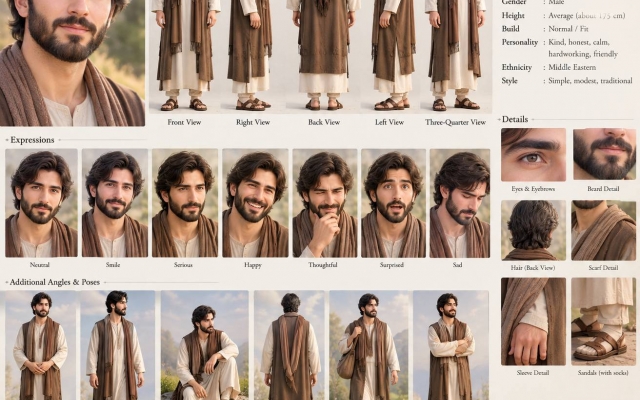 کاراکتر انیمیشنی یا شخصیت براتون طراحی کنم