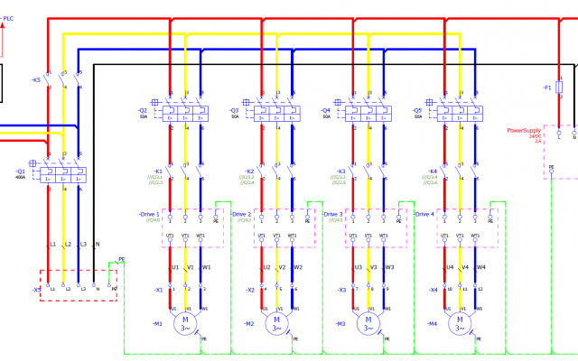 برنامه نویسی انواع برند PLC، HMI - نقشه کشی تابلو برق با eplan انجام بدم