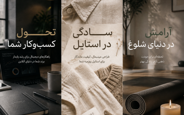 من میتونم پست اسلایدی و ریلز اکسپلوری، استوری و کاور هایلایت جذاب طراحی کنم