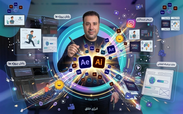 ساخت تیزر موشن گرافیک دوبعدی برای اینستاگرام و شبکههای اجتماعی