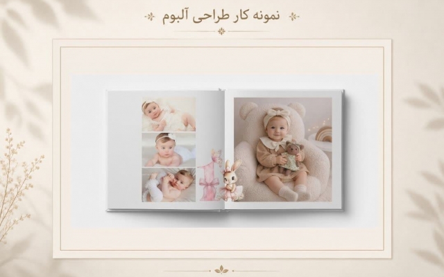 آلبوم دیجیتال طراحی و رتوش انجام بدم.