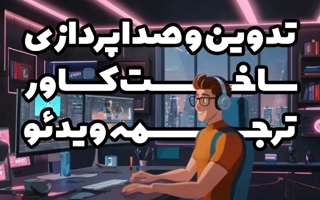 تدوین ویدئو و صداپردازی انجام بدم.