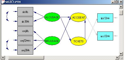 مدلسازی معادلات ساختاری و تحلیل مسیر با نرم افزار لیزرل (Lisrel) انجام بدم