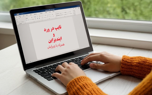 تایپ دقیق و سریع انجام بدم