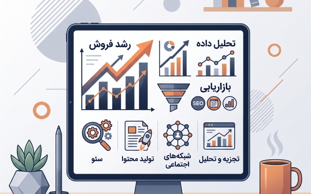 برای کسبوکار شما استراتژی مارکتینگ، کمپین تبلیغاتی و تقویم رشد طراحی کنم