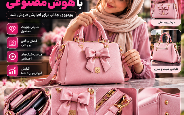 ویدیو تبلیغاتی با هوش مصنوعی برای محصول شما بسازم